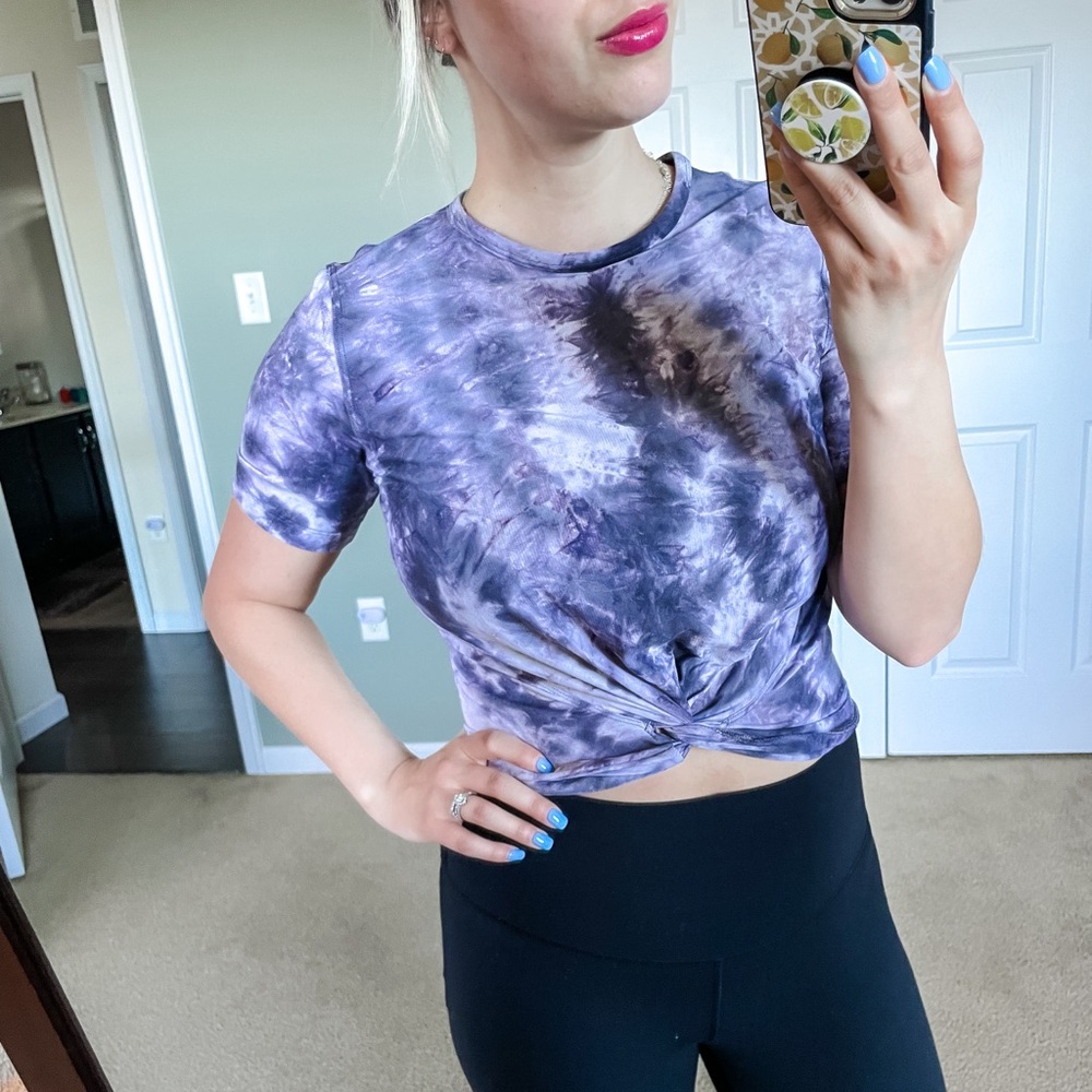 Lululemon Tie Dye Workout Top 2